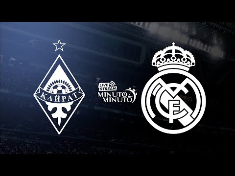 ⏱️ MINUTO A MINUTO | Kairat Almaty vs Real Madrid | Champions League