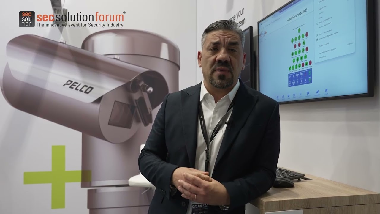 secsolutionforum a Sicurezza 2025 con Davide Boschetti, Senior Sales Solutions di Motorola Solutions - Pelco