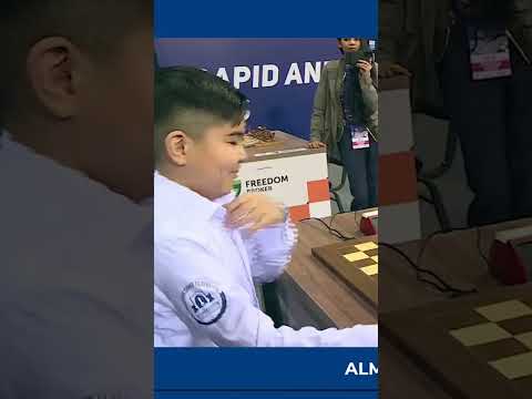 NIรO en el MUNDIAL de AJEDREZ nos da el MEJOR MOMENTO del torneo