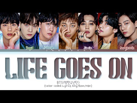 BTS Life Goes On Lyrics (Color Coded Lyrics)