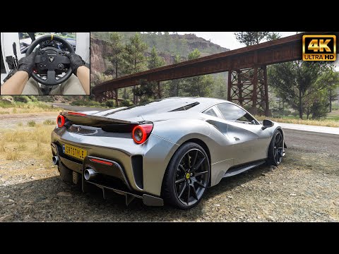 1300HP Ferrari 488 Pista | Forza Horizon 5 | Thrustmaster TX gameplay