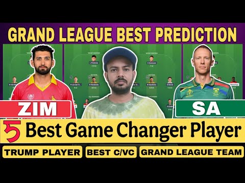 zim vs sa dream11 prediction | Zimbabwe vs South Africa | 4th T20I | Zimbabwe T20I Tri-Series, 2025