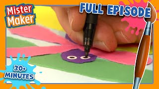 Mister Maker Arty Party 🎨 Episode 3-4 | DOUBLE FULL EPISODE - Arts & Crafts