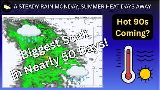 Portland Weather To See Biggest Rain Soak In 50 Days!