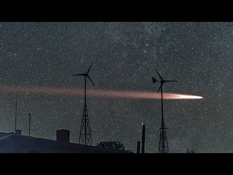 Wejście Starshipa w atmosferę! Widzieliśmy na żywo z Namibii! Starship IFT-9 reentry over Namibia.
