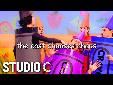 Cast Being Chaotic for 8 Minutes and 9 Seconds - Studio C