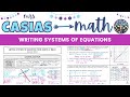 Writing Systems of Linear Equations from Graphs and Tables