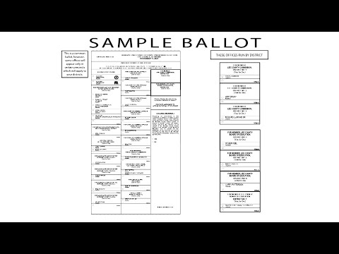 A ballot guide for Alabama residents voting in Lee County