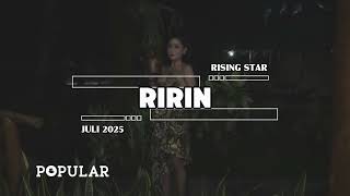 RIRIN Rising Star July 2025 | Popular Magazine Indonesia