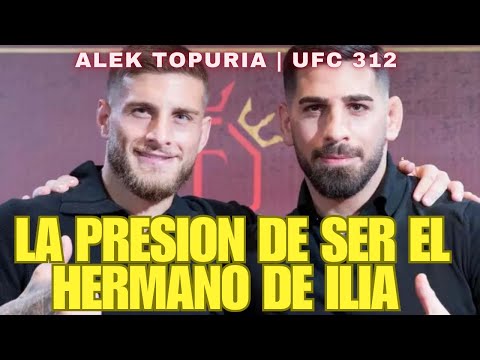 UFC 312 ALEK TOPURIA: parece bueno, el apellido pesa