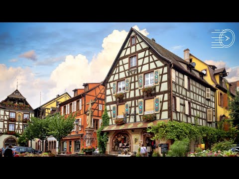 Quick Kaysersberg Christmas Tour 🎄 | Fast & Festive!✨🇫🇷 (Speeded-up)