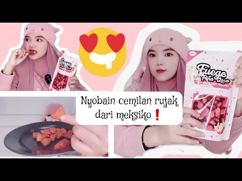 Nyobain FUEGO❗cemilan rujak dari meksiko✨