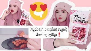Nyobain FUEGO❗cemilan rujak dari meksiko✨