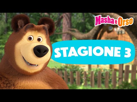 💥 Masha e Orso 🐻👧 Stagione 3 💖 Tutta la serie 🍁👻 Cartoni animati per bambini 🐻