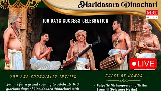 Celebrating 100 Days of  Haridasara Dinachari|Dr.Vidyabhushana |Girish Nagaraja|Sri Purandara Dasaru