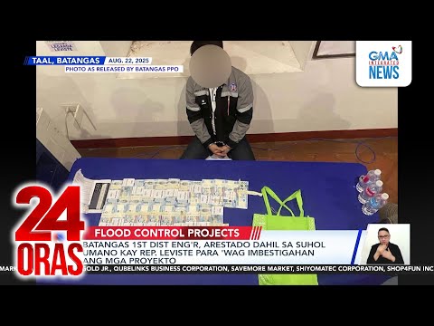 Batangas 1st Dist Eng’r, arestado dahil sa suhol umano kay Rep. Leviste para ‘wag imbestigahan ang mga proyekto