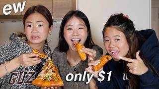 WE RATED THE CHEAPEST FOODS IN NYC!!