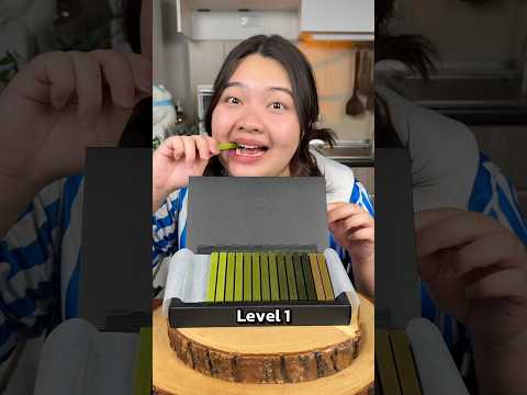 Matcha chocolate 8 level ? หรือ 7 🍵✨🍫 #รีวิวอารายก๊อน