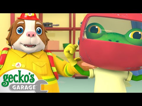 Wacky Waterslide Wipeouts! Gecko’s Garage Splash Rescue