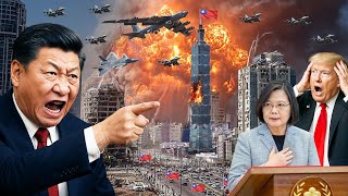 TAIWAN STATUS DARURAT! China INVASI Besar²an, Bomber AS-Jepang-Korsel Bergerak! Perang Asia Pecah!?
