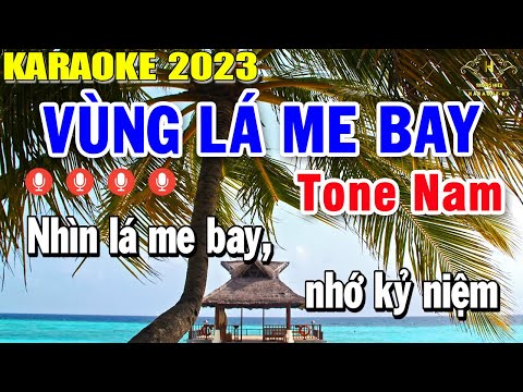 Vùng Lá Me Bay Karaoke Tone Nam Nhạc Sống | Style Rumba Pro TH 3 | Trọng Hiếu