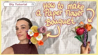 DIY Paper Flowers (Tutorial) || Pt.2