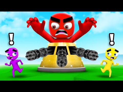 Unlocking the STRONGEST TOWER in Tower Defense Game!