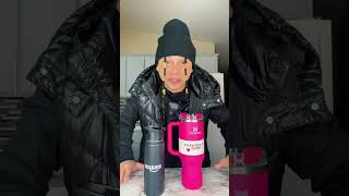 Probando el vaso viral Stanley