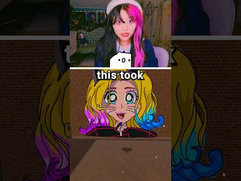 I Drew ENID SINCLAIR... ๐ญ #roblox #90sanimeaesthetic