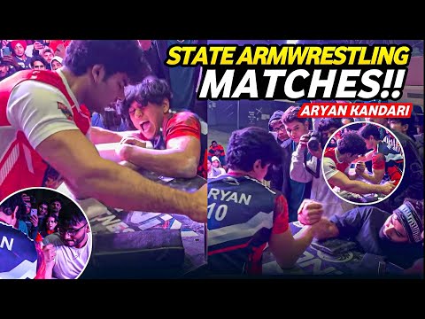 //STATE ARMWRESTLING ALL MATCHES 🇮🇳//~Aryan Kandari