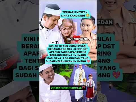 Wow nitizen sampe terharu lihat kang Dedi Mulyadi 😭 beliau tetap bela mantan 😘💖💖💖💖 #kangdedymulyadi