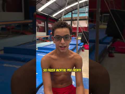 E esses mini queridos da ginástica artística? 🤩 #Shorts
