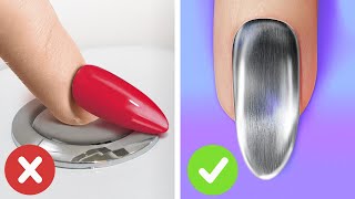 Problemy z długimi paznokciami💅🏻 Sprytne triki na manicure i pedicure
