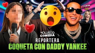 ¿Reportera coquetea con Daddy Yankee? Moncho Artuaga, Potoko y Junito Perse 