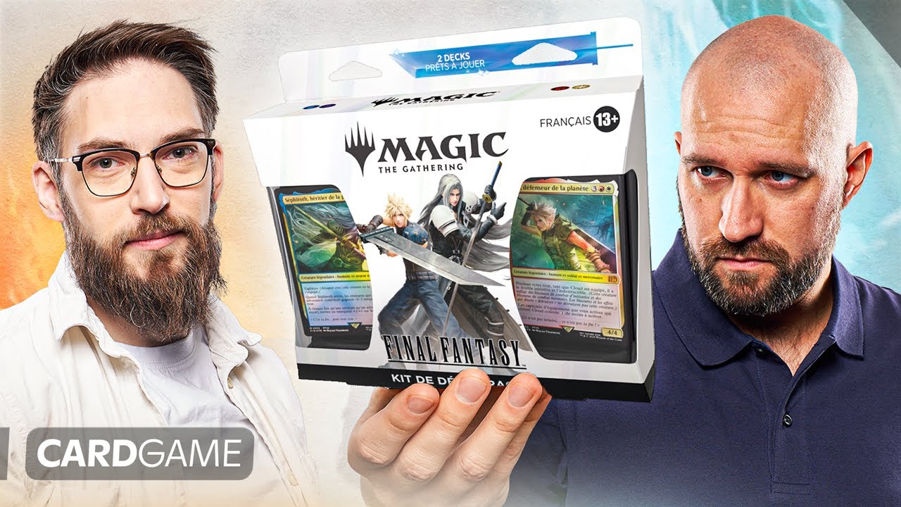 Apprendre à jouer à Magic avec Cloud et Sephiroth de Final Fantasy