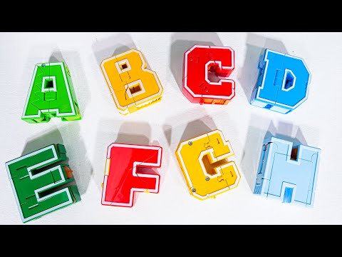 एबीसी अक्षरों को बदलने के साथ अंग्रेजी शब्द सीखें!