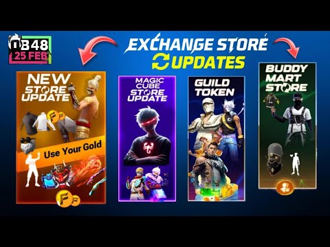 OB48 Tripal Store Update New Items🥳🔥| Magic Cube Store Update | Free Fire New Event | ff new event