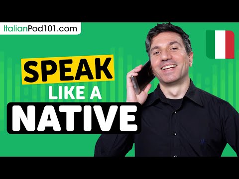 Fix Your Italian Speaking in 2 Hours
