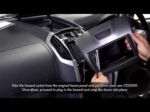 Video over CTKIZ02 Multimedia Installatie KIT Autoradio Chevrolet, Isuzu Colorado, D-Max, MU-X