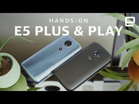 (ENGLISH) Moto E5 Plus and E5 Play Hands-on