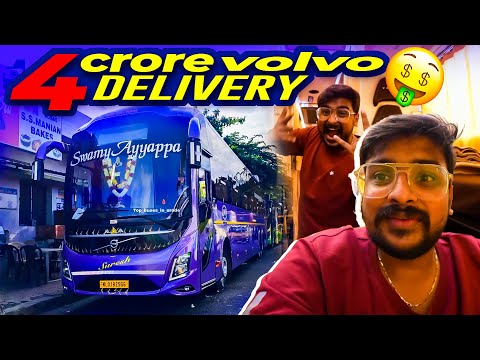4 Crore Ultra Luxury Brand New 9600 Bus Inaguration Run🔥 Volvo Bus Review - Tuberbasss
