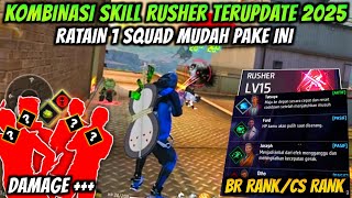 TER-UPDATE‼️5 MAX KOMBINASI SKILL KARAKTER RUHSER TERBAIK UNTUK BR RABK & CS RANK SETELAH UPDATE