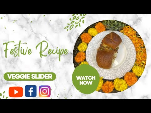 Diwali Snack Recipe| Veggie Slider |  Homemade | Foodiesincechildhood| Party Starters✨