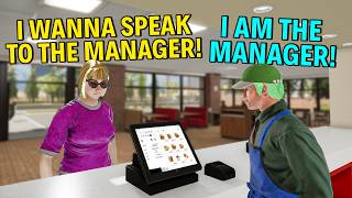 Fast Food Simulator Funny Moments and Fails // Worst Premade Ever