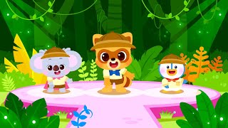 ¡Bum-didi-bum! Baile de la Selva🐍🦍🐊 | Canciones Infantiles | Lotty Friends