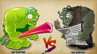 Random 32 Best Gargantuar Zombies Battlez - Who Will Win? - Pvz 2 Tournament Zombie vs Zombie