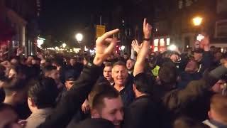 Spurs in Amsterdam! Yids tearing up the red light district