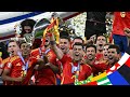 L'Espagne remporte l'Euro  Remise du troph?e