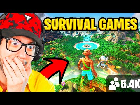 Fortnite SURVIVAL GAMES! (New Map)