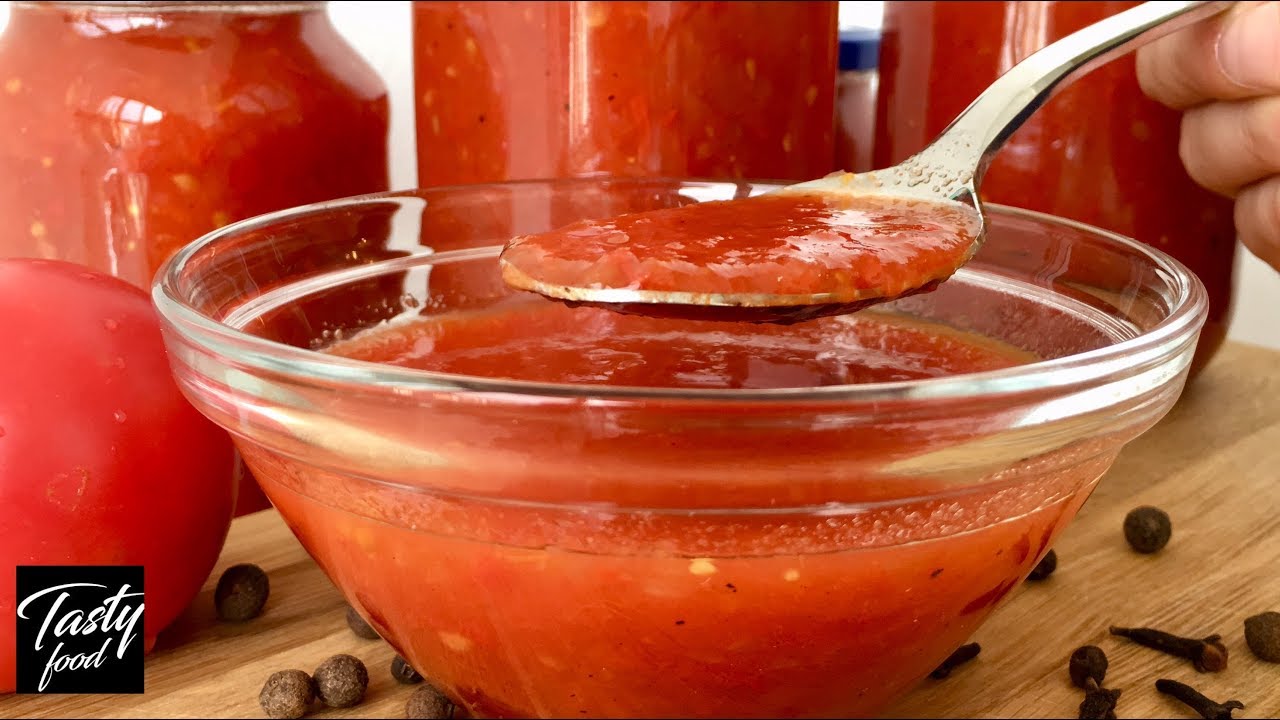 Домашний КЕТЧУП на Зиму (к мясу, картофелю, как заправка для борща или голубцов)